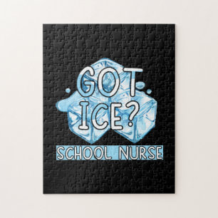 Nurse Gift Got Ice School Nurse Jigsaw Puzzle