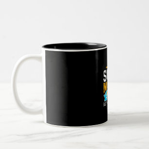 Nurse Gift I Am A Super Nurse Two-Tone Coffee Mug