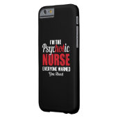 Nurse Gift | I Am The Psychotic Nurse Case-Mate iPhone Case (Back Left)