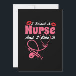 Nurse Gift | I Kissed A Nurse And I Like It Save The Date<br><div class="desc">Nurse Gift | I Kissed A Nurse And I Like It</div>