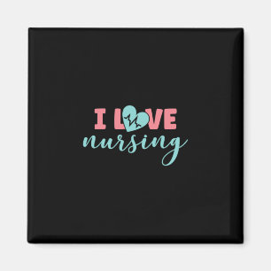 Nurse Gift   I Love Nursing Magnet