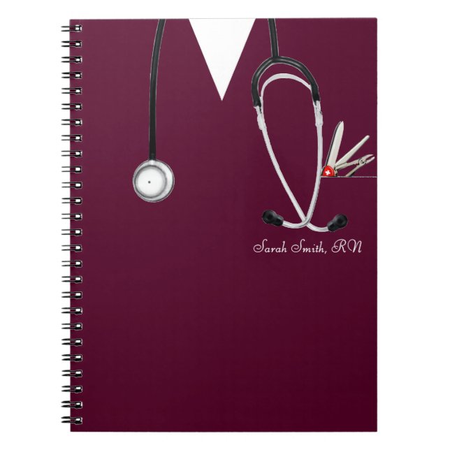 Nurse Gift Ideas Notebook (Front)