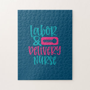 Nurse Gift Labor Belivery Nurse Jigsaw Puzzle