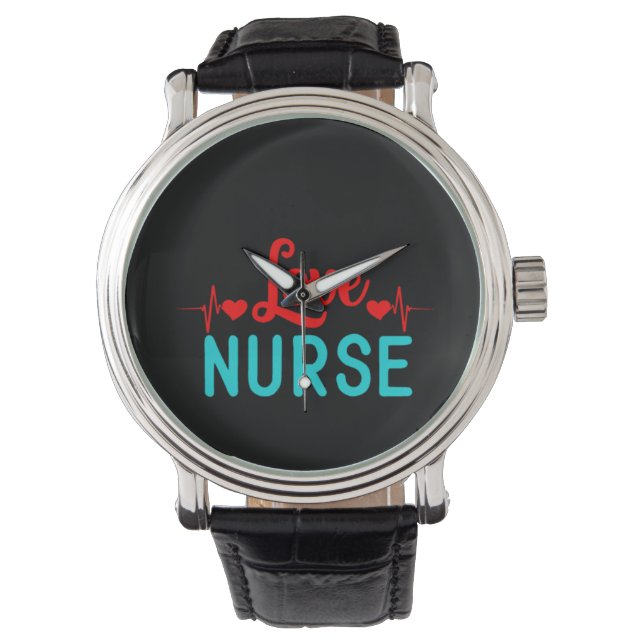 Nurse Gift Love Nurse Watch (Front)