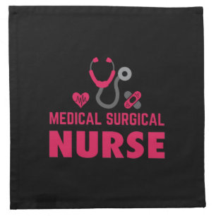 Nurse Gift Medical Surgical Nurse Cloth Napkin