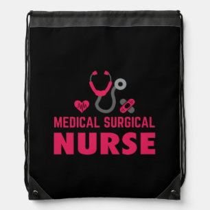 Nurse Gift   Medical Surgical Nurse Drawstring Bag