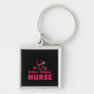 Nurse Gift Medical Surgical Nurse Keychain