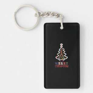Nurse Gift Mery Christmas Keychain