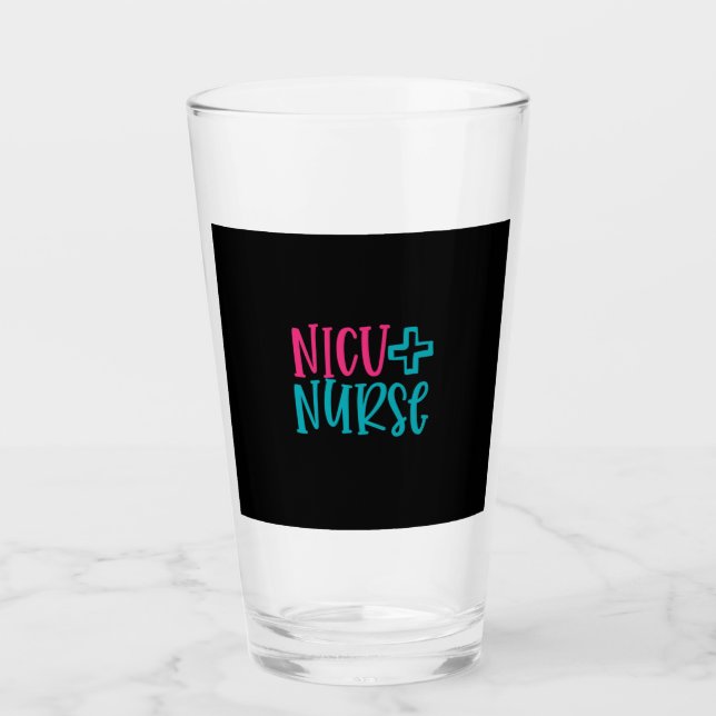 Nurse Gift | NICU Nurse Glass (Front)