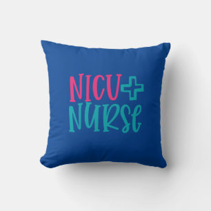 Nurse Gift NICU Nurse Throw Pillow