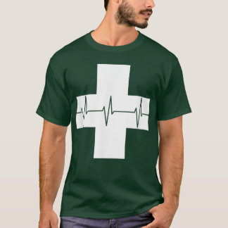 Nurse Gift Nurse Heartbeat T-Shirt