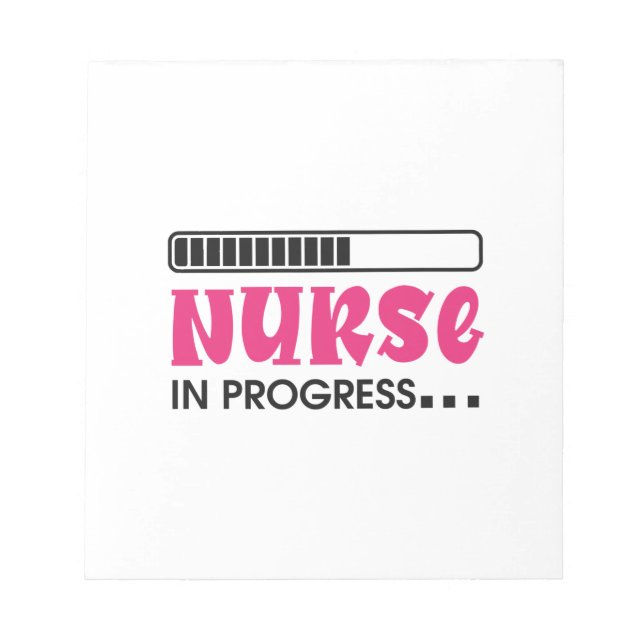 Nurse Gift Nurse In Training Notepad (Front)