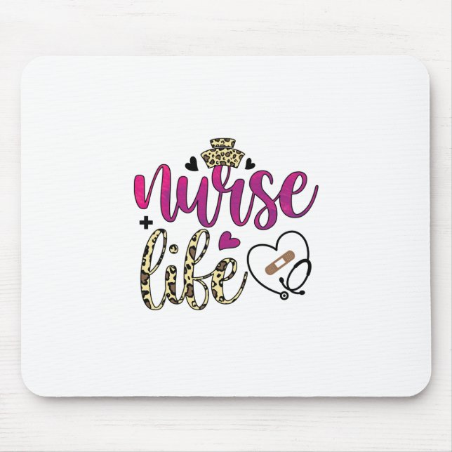 Nurse Gift | Nurse Libe Mouse Pad (Front)