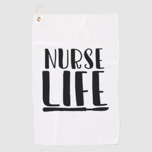 Nurse Gift Nurse Life Golf Towel