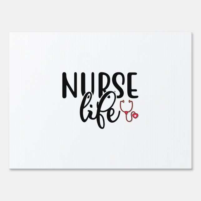 Nurse Gift Nurse Life Sign (Front)