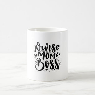 Nurse Gift Nurse Mom Boss Coffee Mug
