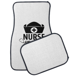 Nurse Gift Nurse On Duty Car Floor Mat