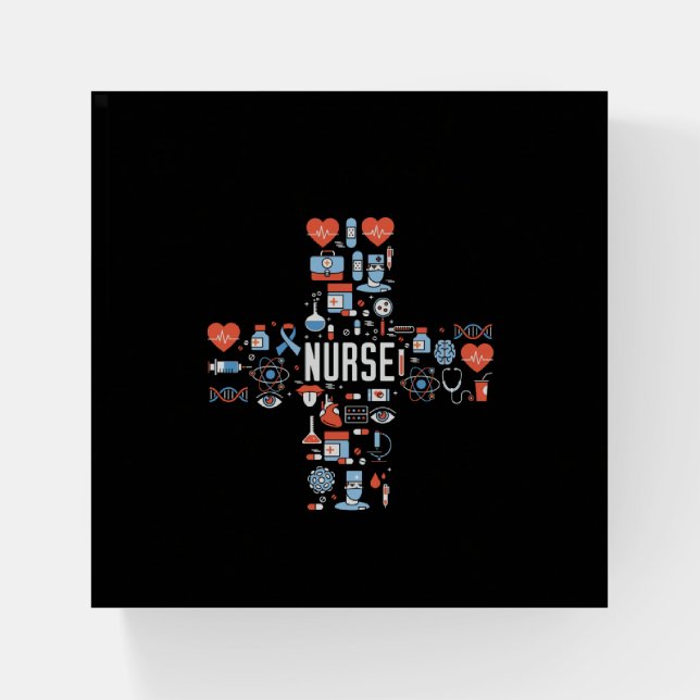 Nurse Gift Nurse Paperweight (Front)