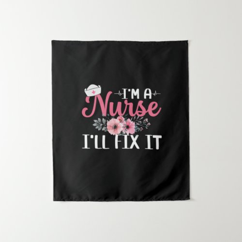 Nurse Gift  Nurse Will Fix It Tapestry