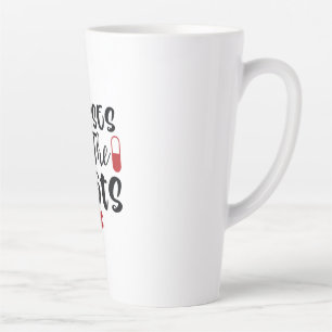 Nurse Gift Nurses Call The Shots Latte Mug