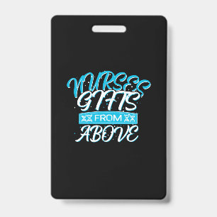 Nurse Gift   Nurses Gifts From Above Badge