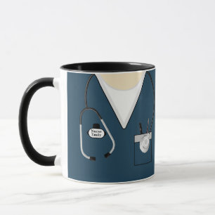Nurse Gift, Nursing School Graduation, Stethoscope Mug