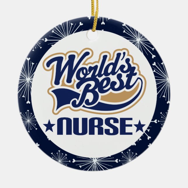 Nurse Gift Ornament (Front)