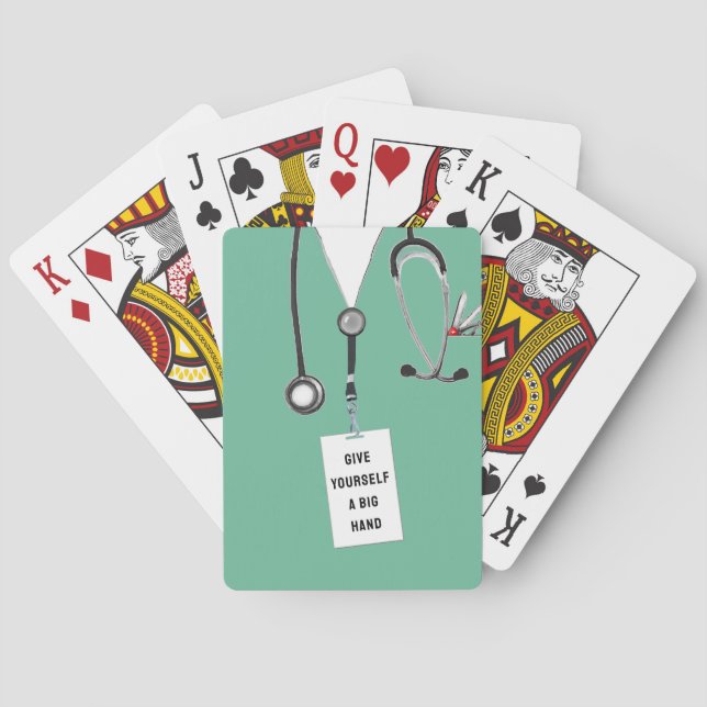 Nurse Gift Poker Cards (Back)