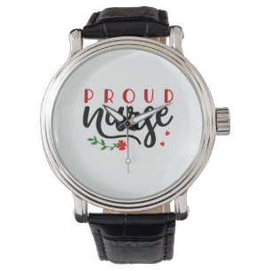 Nurse Gift Proud Nurse Watch