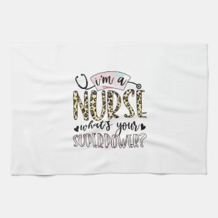 Nurse Gift   Proud Super Nurse Kitchen Towel