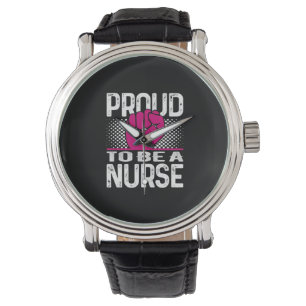Nurse Gift Proud To Be A Nurse Watch