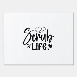 Nurse Gift Scrub Life Sign