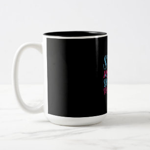 Nurse Gift Super Nurse Super Tired Two-Tone Coffee Mug