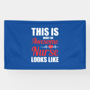 Nurse Gift This Is What An Awesome Nurse Banner