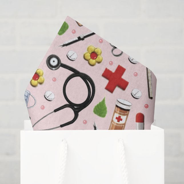 Nurse Gift Tissue Paper (Gift Bag)