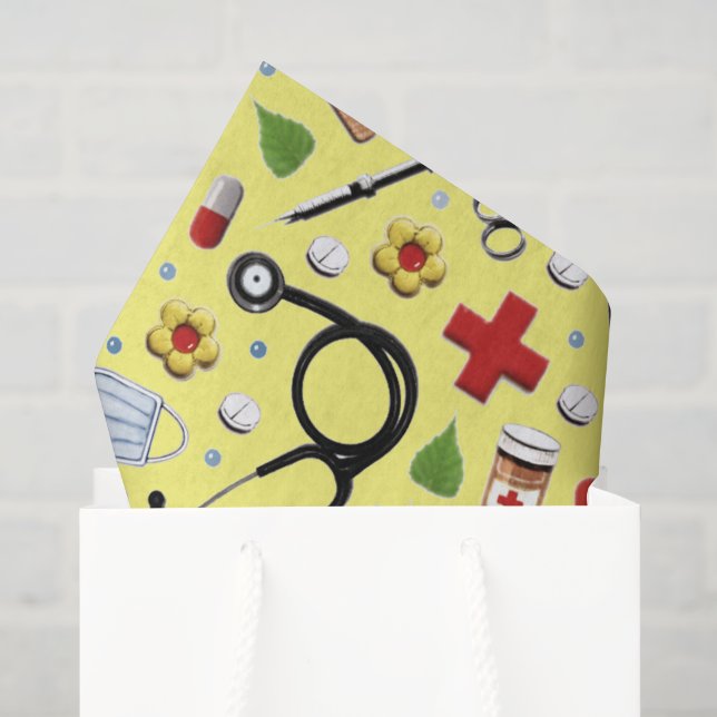 Nurse Gift Tissue Paper (Gift Bag)