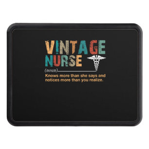 Nurse Gift Vintage Nurse Meaningful Gift Hitch Cover