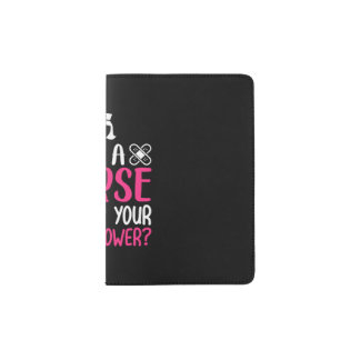 Nurse Gift | What Is Your Superpower Passport Holder