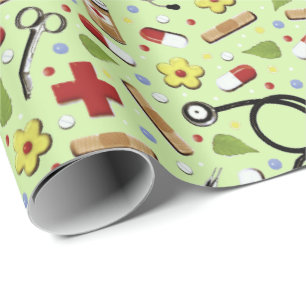 Nurse Gift Wrapping Paper
