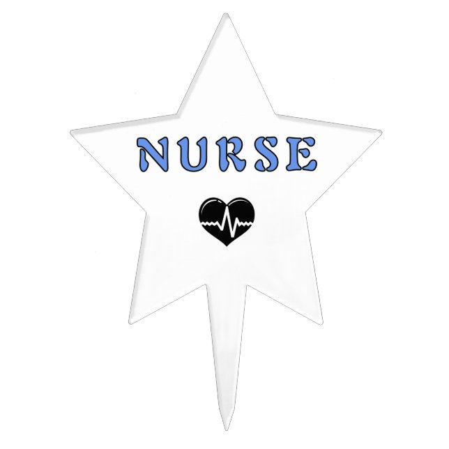 Nurse Gifts Cake Topper (Front)
