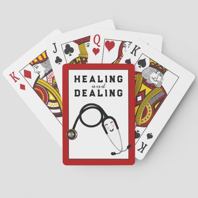 Nurse Gifts Poker Cards (Back)