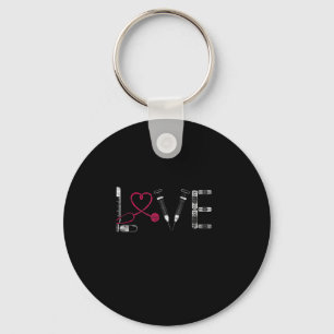 Nurse Gifts RN LPN CNA Doctor LOVE Nursing Medical Keychain