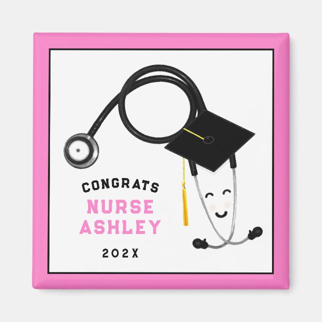 Nurse Grad Gift 2025 Magnet (Front)