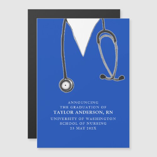 Nurse graduation announcement