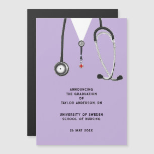 Nurse Graduation Announcement