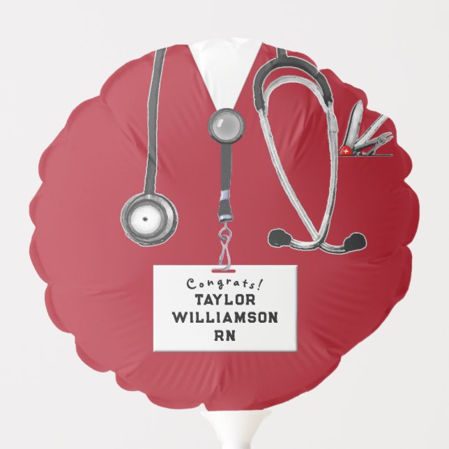 Nurse Graduation Balloon (Front)