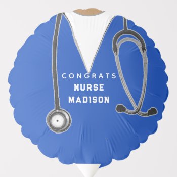 Nurse Graduation Balloon by ebbies at Zazzle