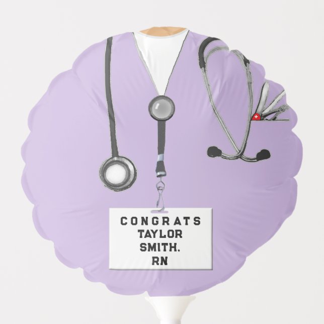 Nurse Graduation Balloon (Front)