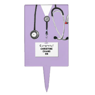 Nurse Graduation Cake Topper