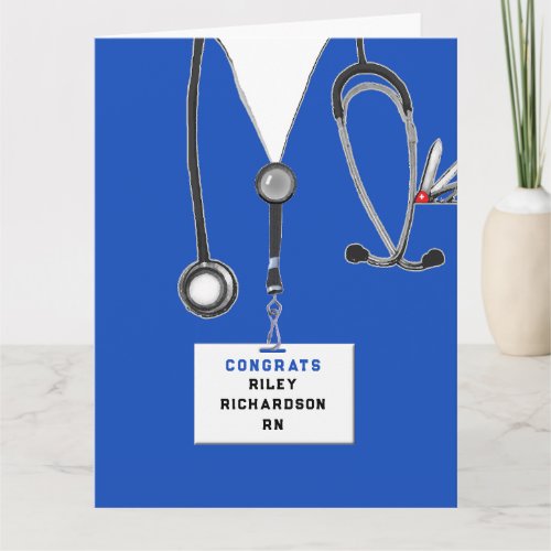 Nurse Graduation Card